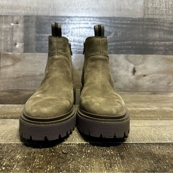 Madewell Calvin lug boot women’s size 7 sand color - Picture 2 of 7